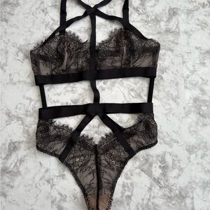 Black Lace babydolls Victoria’s Secret